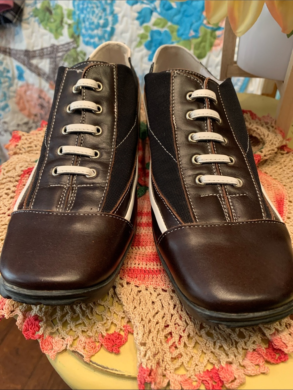 🏌️‍♀️🏌️‍♀️BOGOHO🏌️‍♀️🏌️‍♀️Linea Stretch Walter Genuin Italian Golf Shoes-7.5 - Picture 3 of 9
